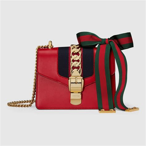 gucci sylvie super mini leather wallet on a chain outfit|Gucci Sylvie Leather Super Mini Bag In White .